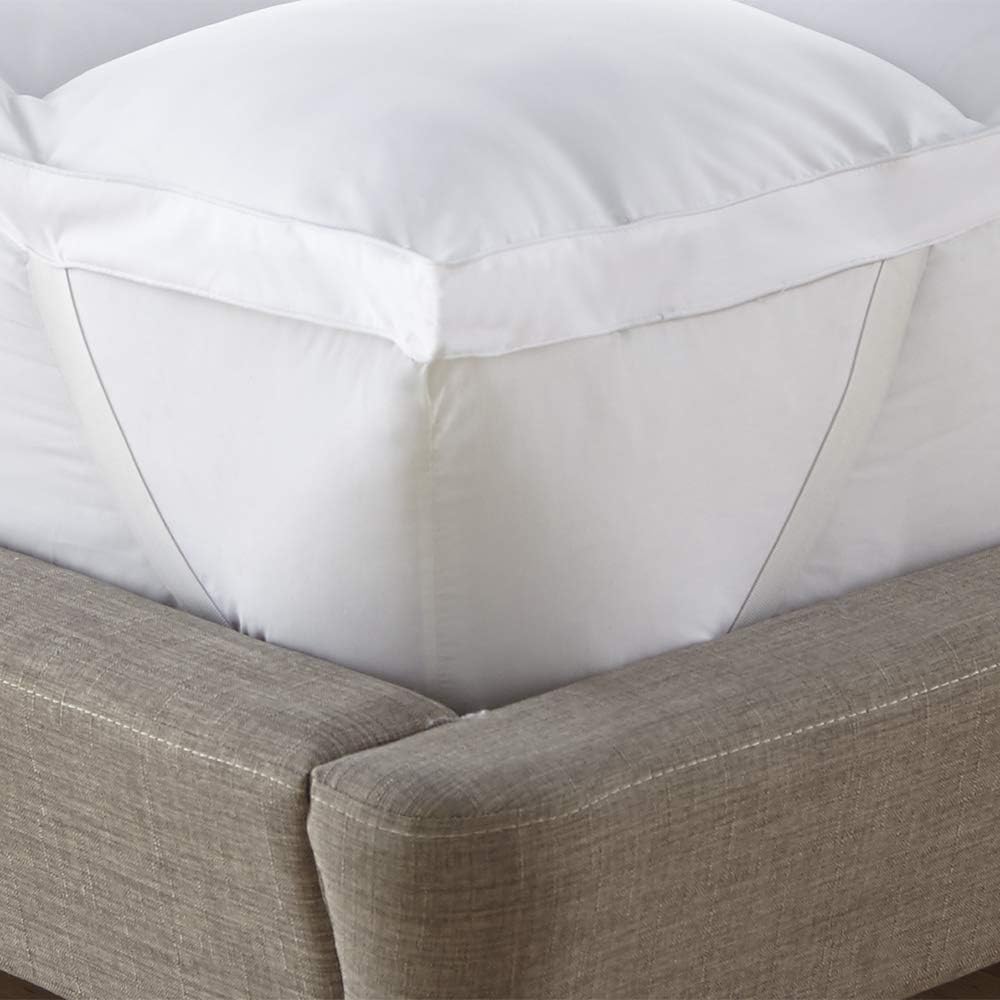 iEnjoy Home® Ultra Plush Luxury Mattress Pad – Hypoallergenic Down Alternative Comfort