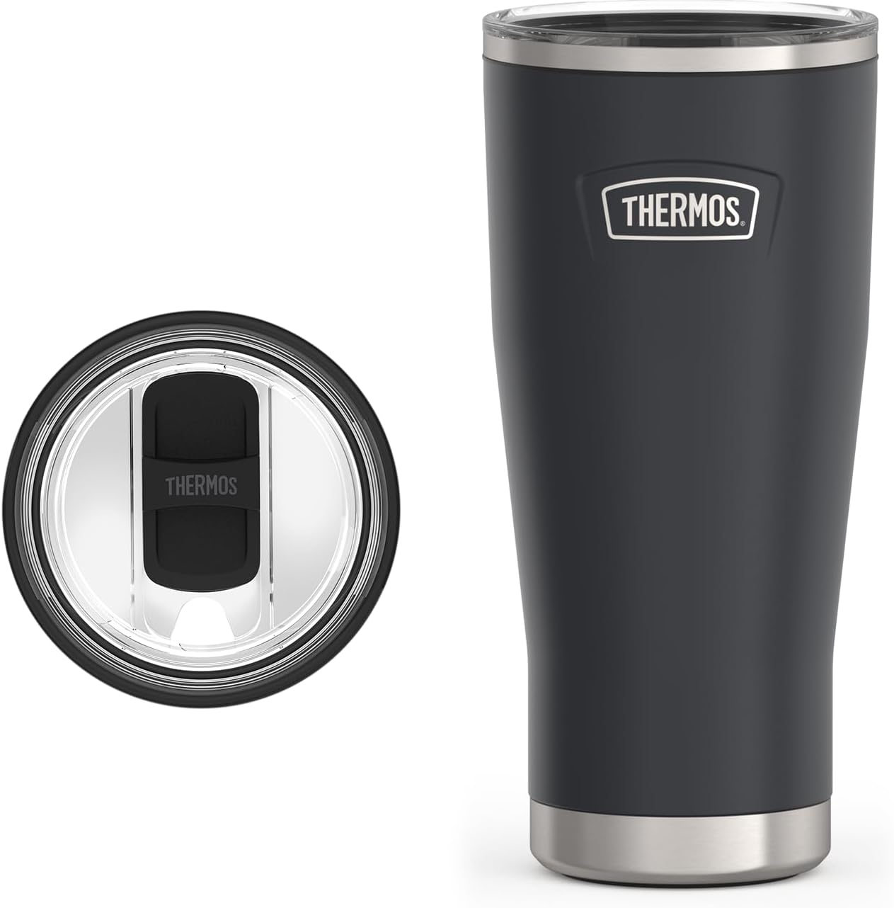 THERMOS ICON SERIES 24oz Stainless Steel Cold Tumbler with Slide Lock – Granite