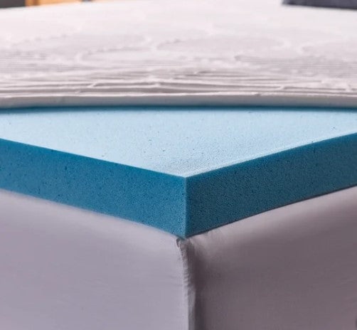 Novaform ComfortLuxe Plus Gel Memory Foam Mattress Topper