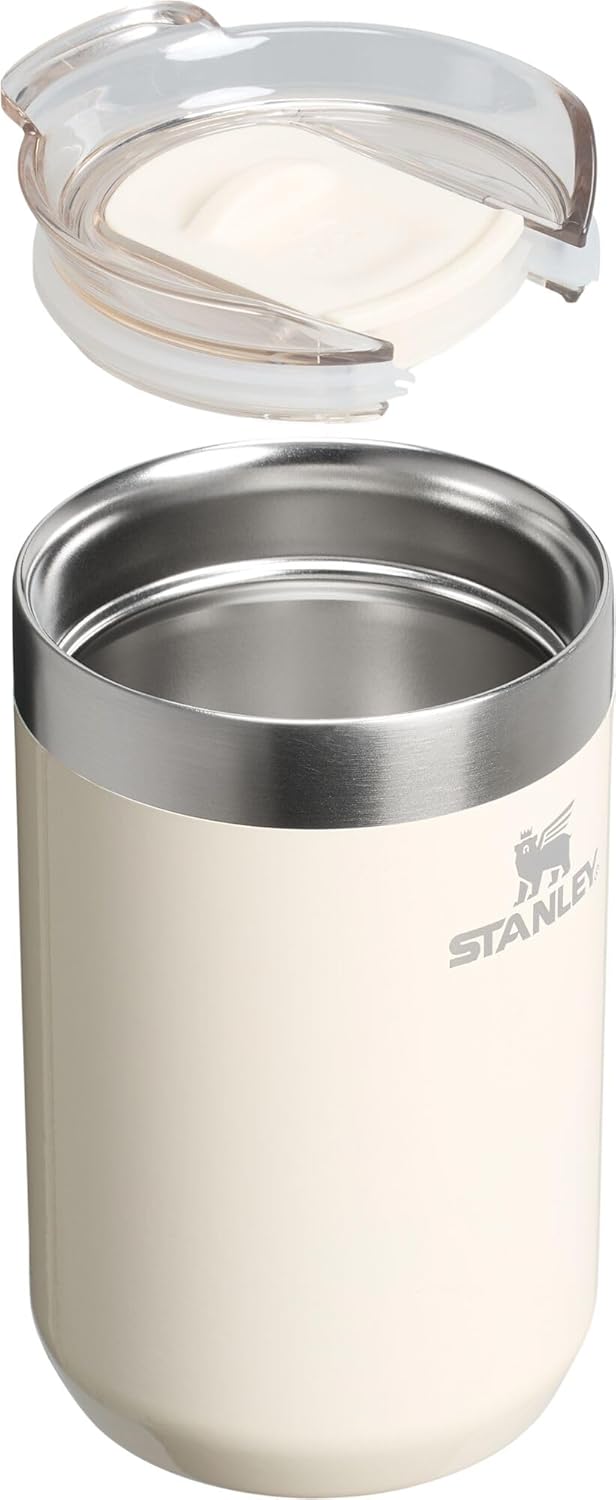 STANLEY Everyday Camp Cup 12 oz – Cream Gloss | Insulated Travel Mug