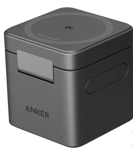 Anker MagGo Magnetic 3-in-1 Wireless Charging Stand with Qi2 | Fast Charge for iPhone, Apple Watch & AirPods – Includes 40W USB-C Wall Charger & Cable