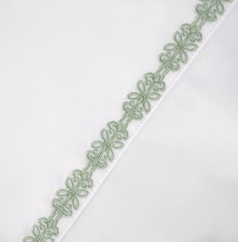 Laurel Embroidered Cotton Sheet Set – 350TC Hotel Style