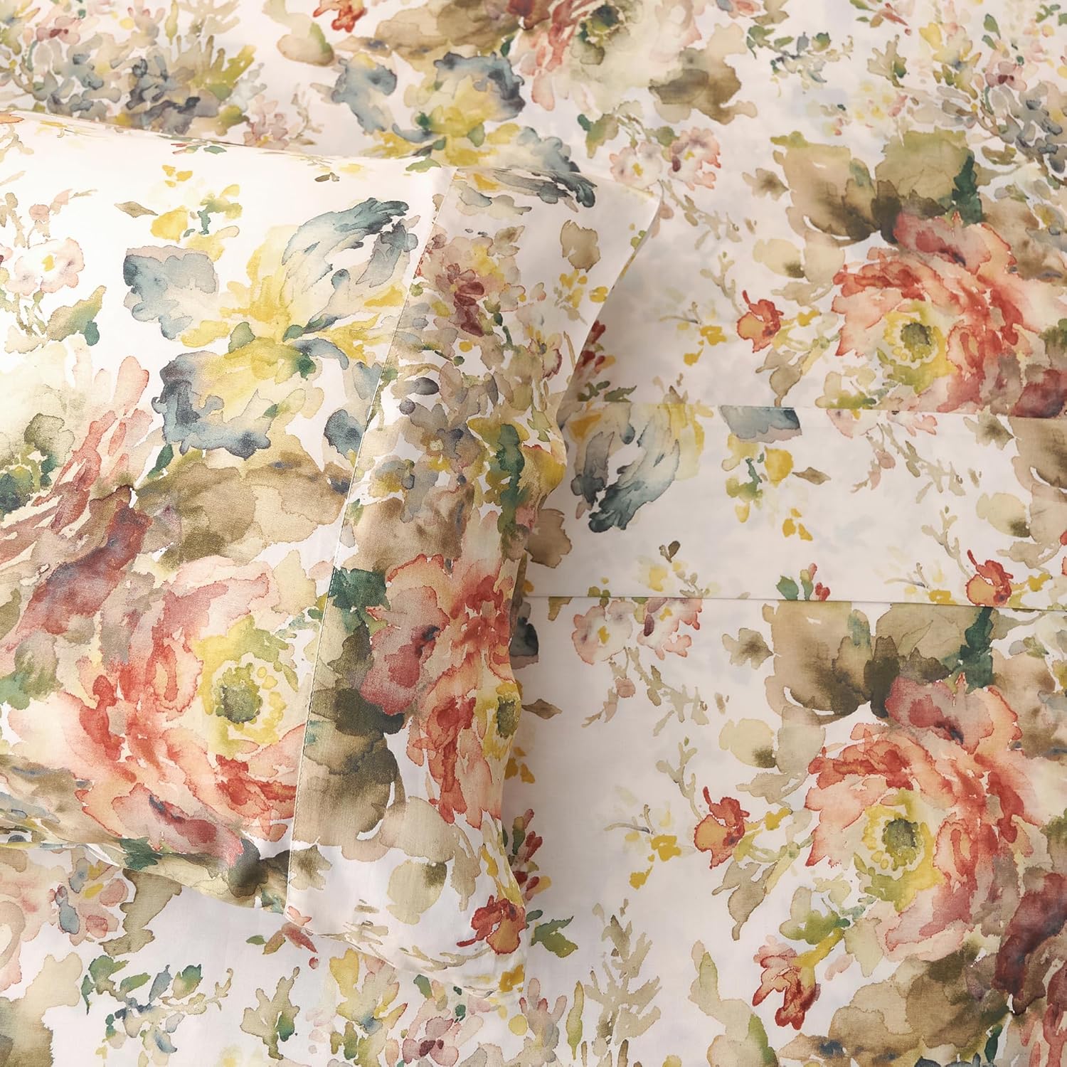 Jardin Lyocell Floral Sheet Set – Super King, Soft & Silky