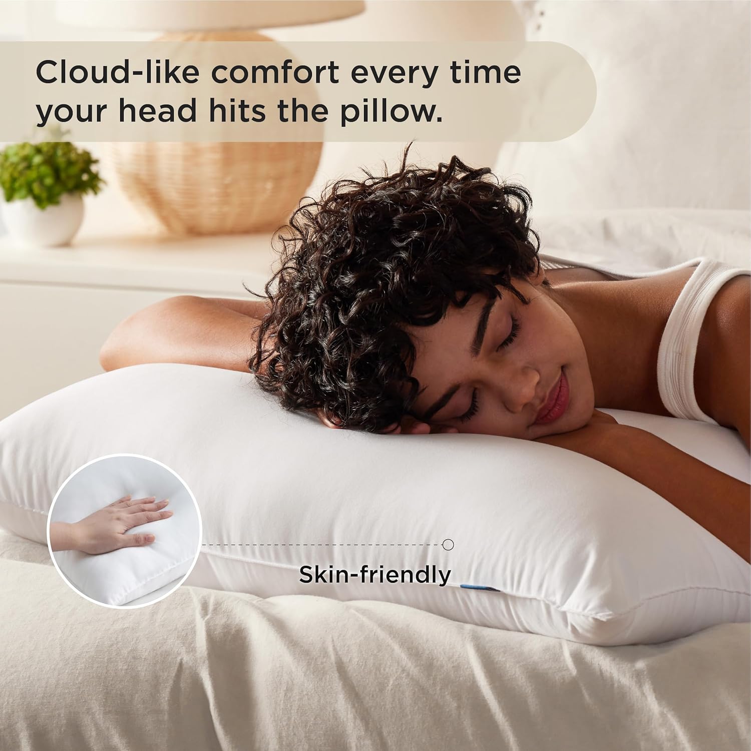 GentleSoft™ Down Alternative Pillows – 2-Pack