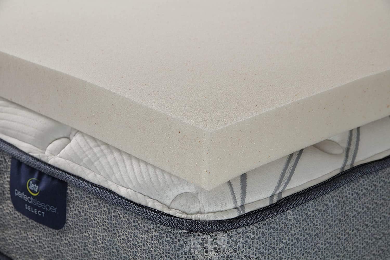 Serta CopperGel™ 3-Inch Cooling Memory Foam Mattress Topper – Twin XL