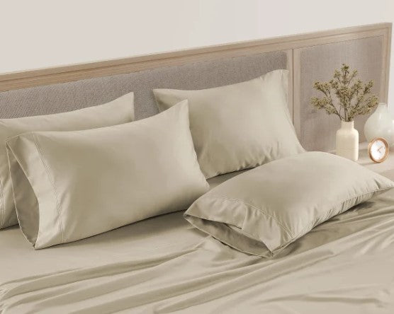 Hotel Signature 800 Thread Count Cotton Sateen 6-Piece Sheet Set