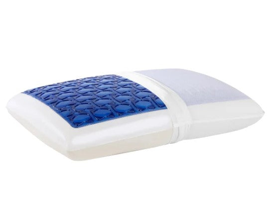 Sealy Cooling Gel Memory Foam Pillow with Washable Cover – Standard & King