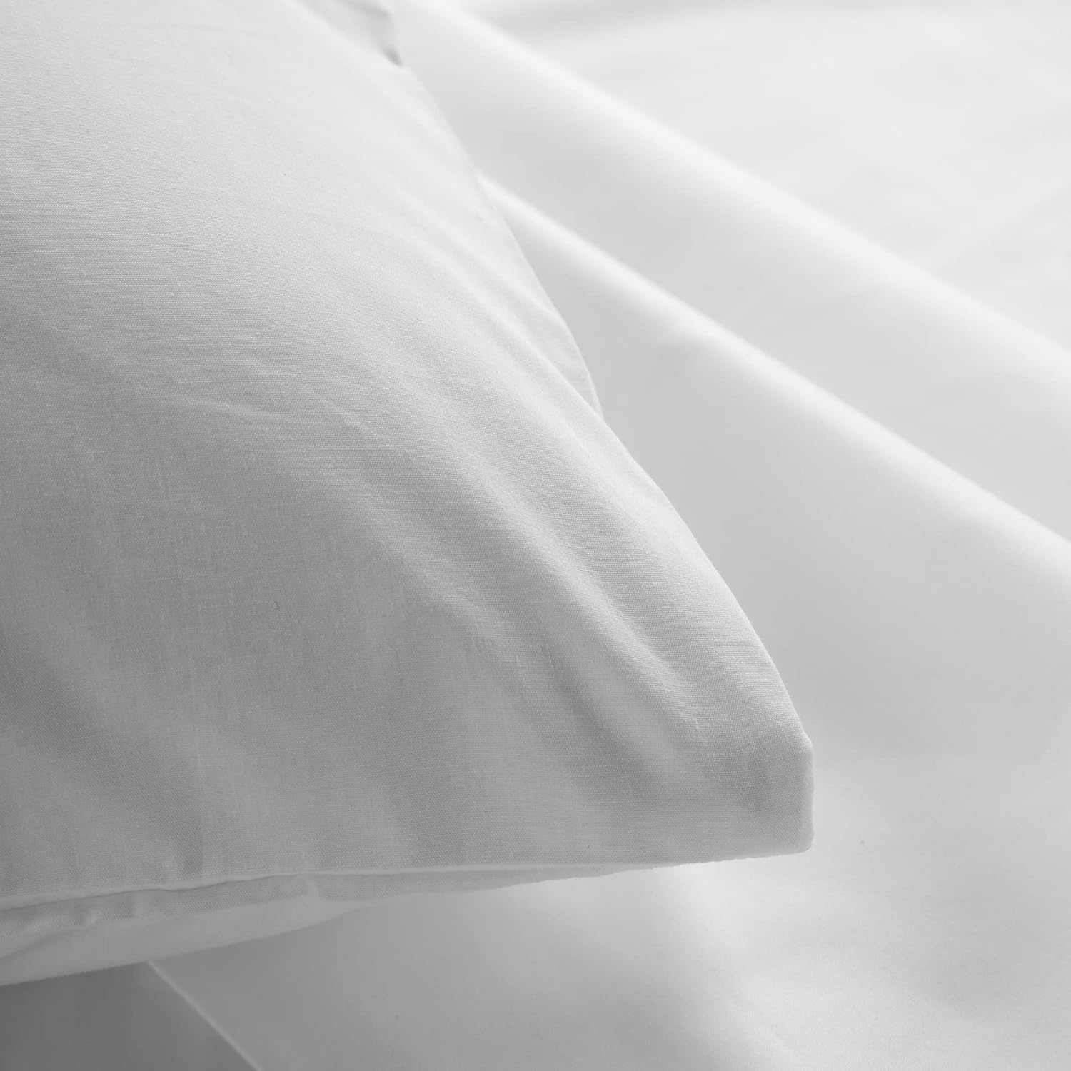 Vesper Sateen Cotton Sheet Set – Twin XL, 350TC, White