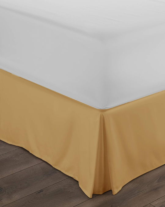 Becky Cameron Solid Pleated Bed Skirt – Microfiber