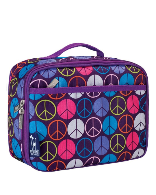 Wildkin Kids Insulated Lunch Box – Blue, Durable & Reusable for School and Travel