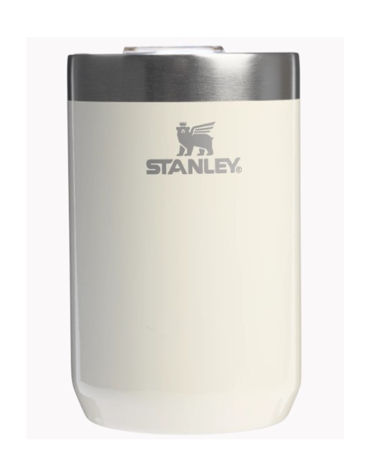 Everyday Camp Cup, Stanley bottle, Cream Gloss tumbler