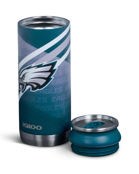 PHILADELPHIA EAGLES IGLOO 16OZ REUSABLE CAN