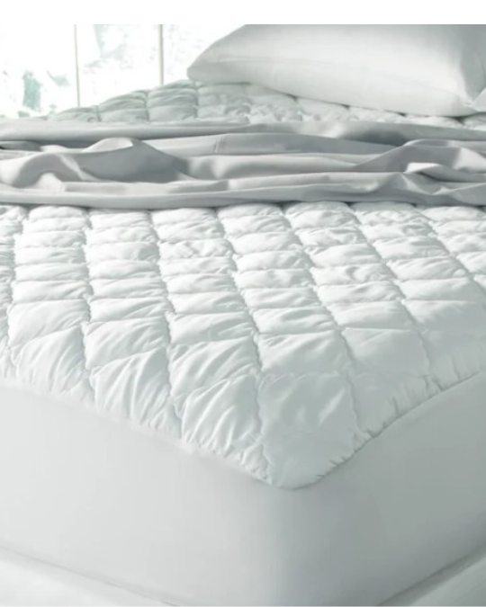 Tommy Bahama waterproof mattress pad, silver-infused antimicrobial bedding, hypoallergenic waterproof mattress protector, 400 thread count mattress pad, stain resistant mattress cover