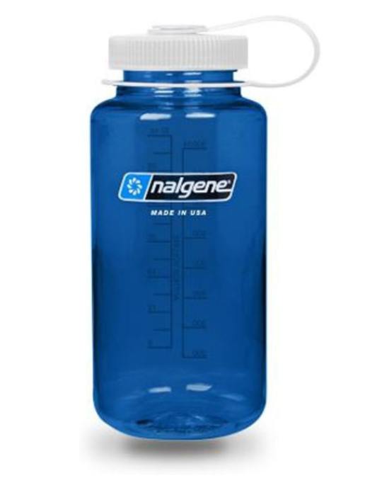 Nalgene Wide Mouth 32 oz BPA-Free Water Bottle, Durable Tritan