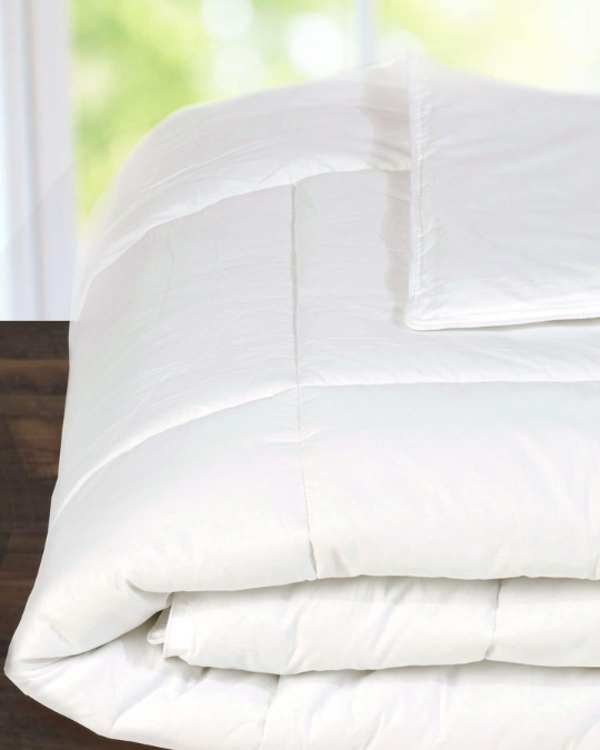 down alternative bedspread insert, cotton shell comforter insert, ultra soft polyester fill bedding, hypoallergenic comforter for all seasons, machine washable bed insert