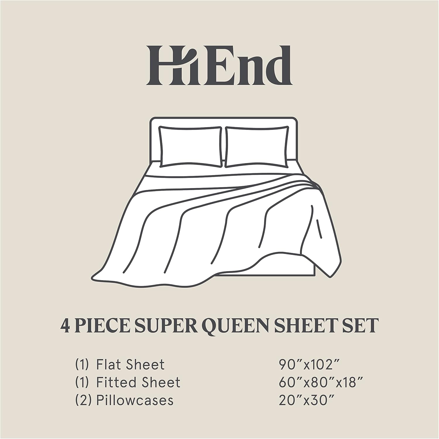 Queen Embroidered Cotton Sheet Set – 350TC Hotel Style