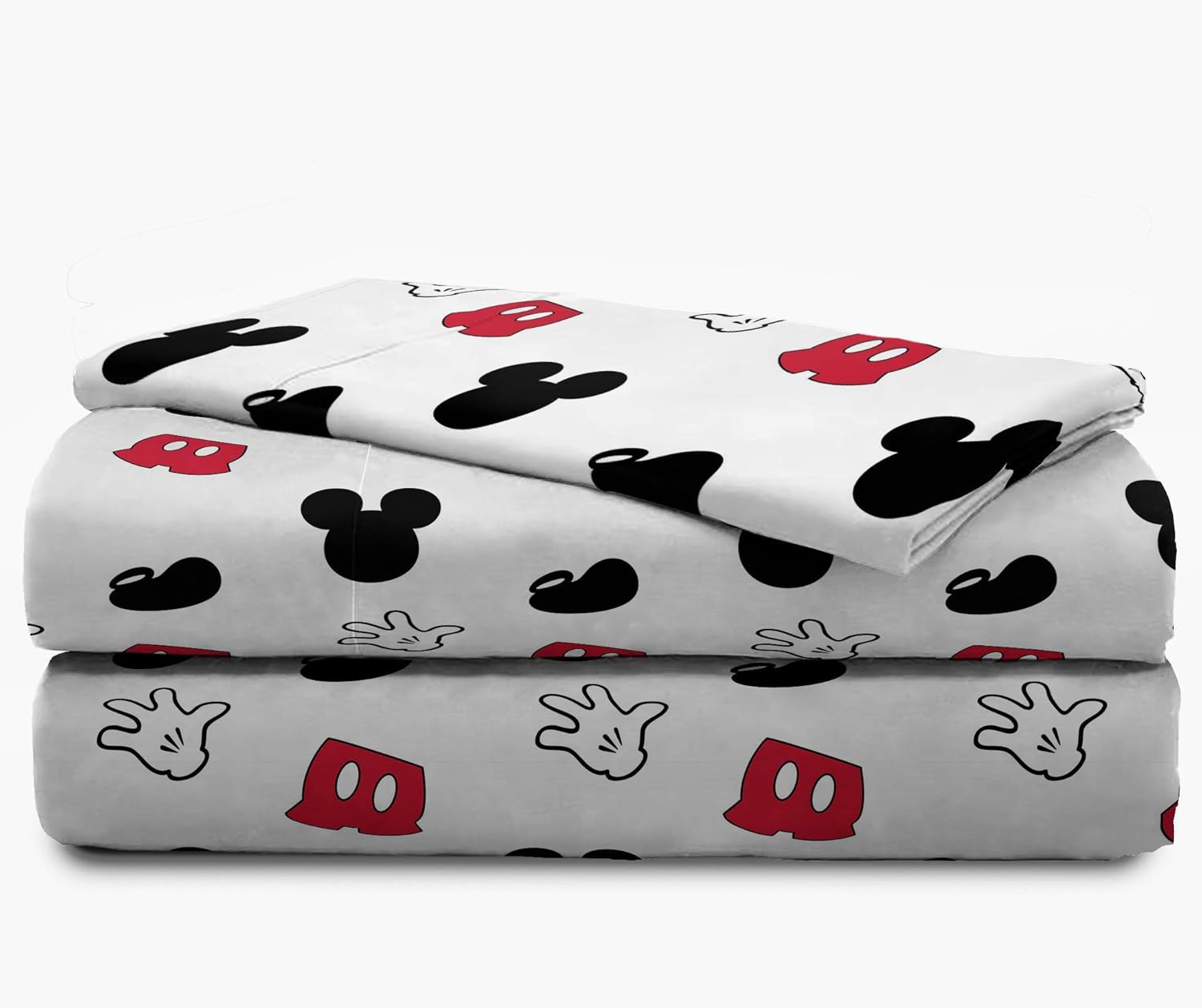 Disney Mickey Mouse Twin Bedding & Curtains Bundle – 8-Piece Set for Kids