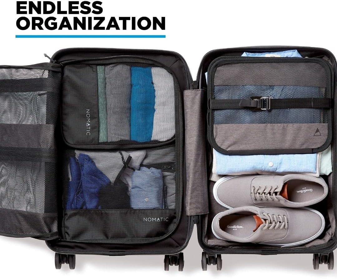 Nomatic Carry-On Classic 22" Spinner Suitcase – 30L Travel Luggage
