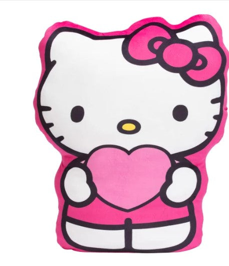 Hello Kitty Cloud Pillow & Reversible Throw Blanket Bundle – Ultra Soft & Cozy 2-Piece Set