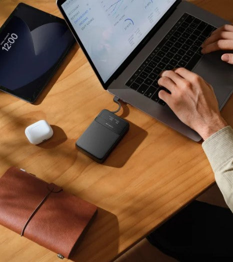 EcoFlow RAPID Magnetic Power Bank 10000mAh – 2-Pack | Qi2 15W Wireless, 65W Fast Charging, Built-in Stand