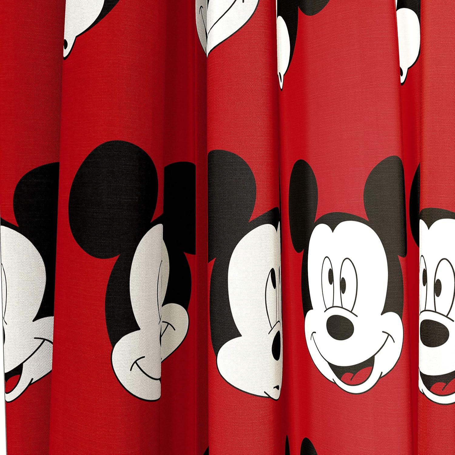 Disney Mickey Mouse Twin Bedding & Curtains Bundle – 8-Piece Set for Kids