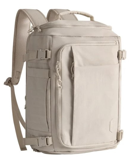 Bagsmart Blast 38L Expandable Travel Backpack with 6 Compression Packing Cubes – Water-Resistant Carry-On Bag