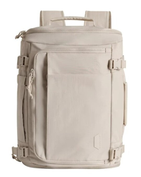 Bagsmart Blast 38L Expandable Travel Backpack with 6 Compression Packing Cubes – Water-Resistant Carry-On Bag