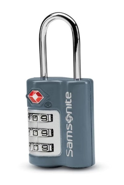 TSA-Approved 3-Dial Luggage Lock – Durable Zinc Alloy