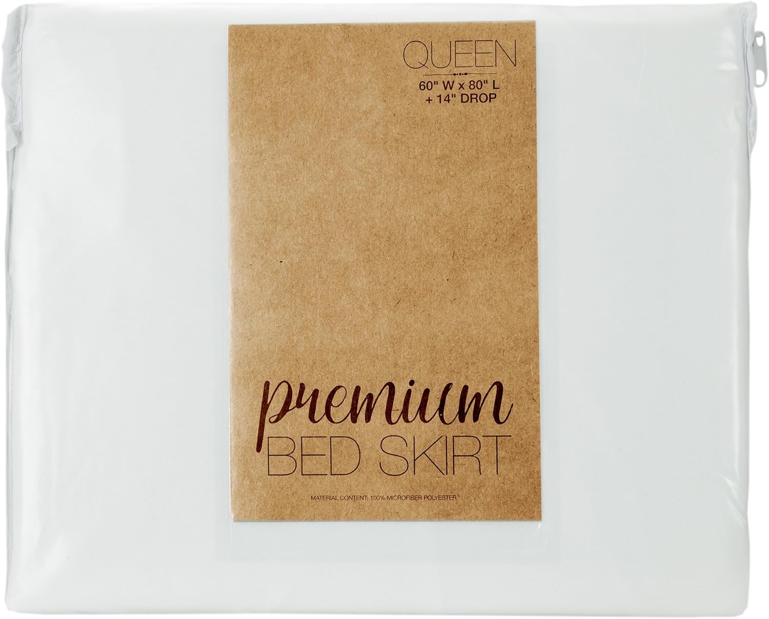 Becky Cameron Solid Pleated Bed Skirt – Microfiber