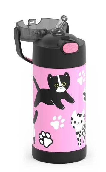Thermos® FUNtainer® 12oz Kids Water Bottle – Kittens Pattern