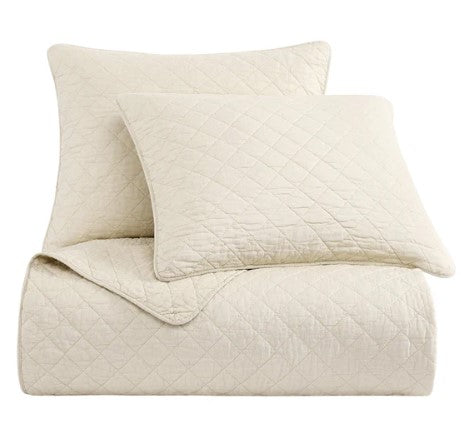 Twin Cotton Gauze Comfort Quilt Set – Stonewashed Soft