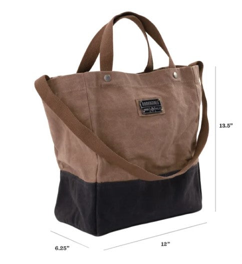 Barebones Neelum Tote Bag Set – Waxed Canvas, Water-Resistant, 2 Sizes