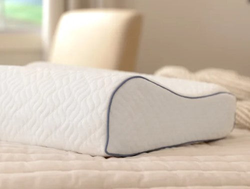 Serenity by Tempur-Pedic Contour Memory Foam Pillow – Medium Support
