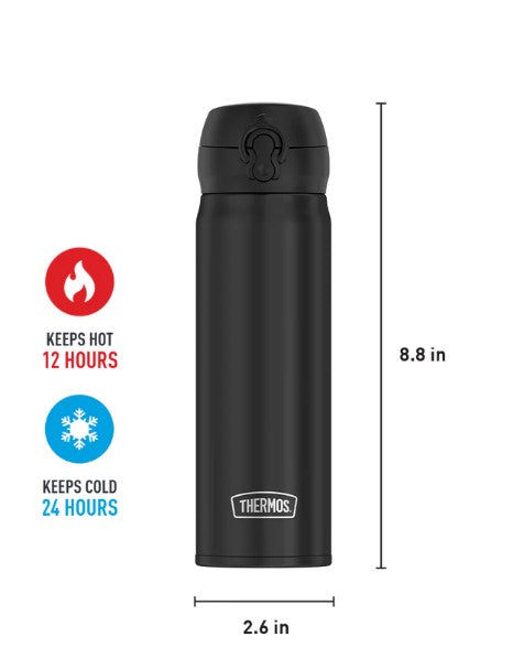 Thermos® 16oz Stainless Steel Direct Drink Bottle – Vacuum Insulated