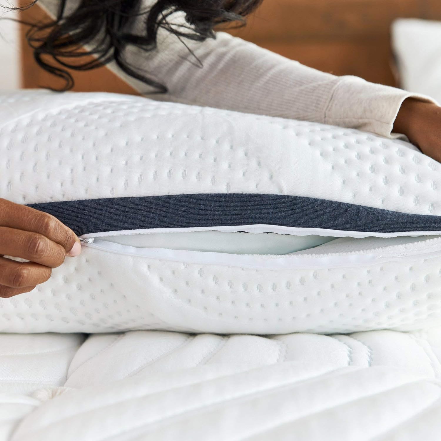 Brentwood Oceano Cooling Gel Memory Foam Pillow – Queen