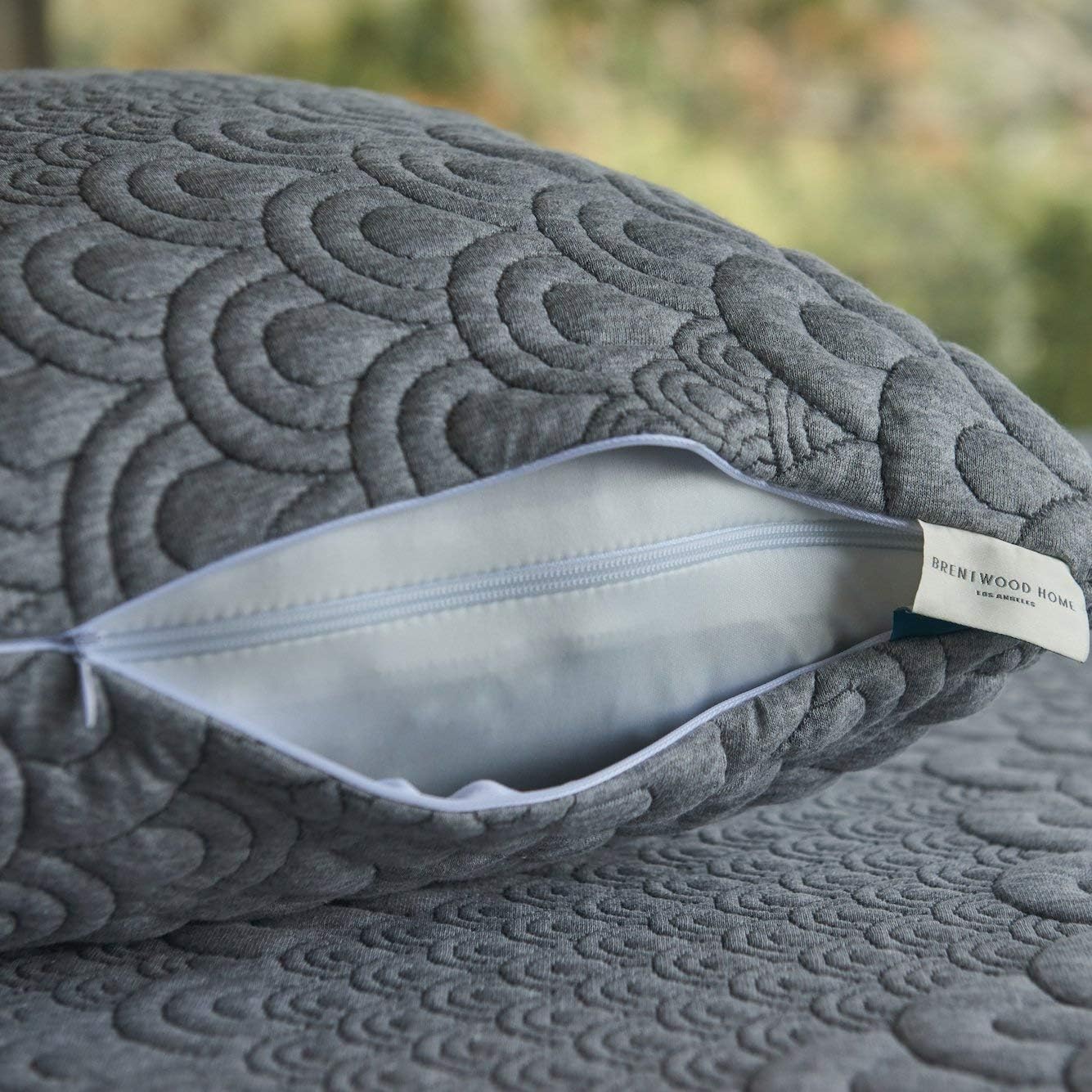 Brentwood Crystal Cove Activated Charcoal Pillow – Queen