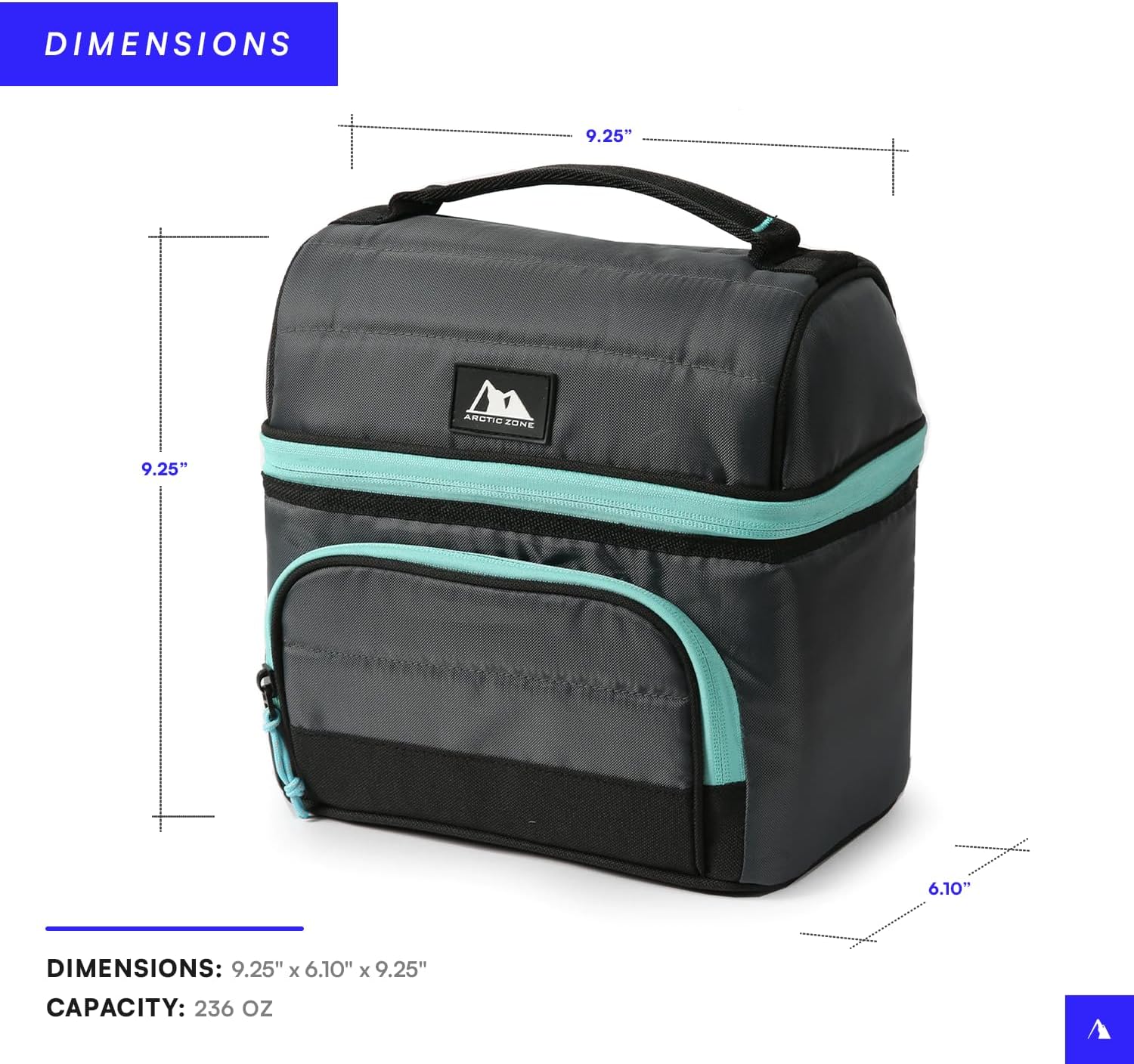 High-Performance Insulated Lunch Bucket – Dual Compartment with Leak-Proof Container & Ice Pack