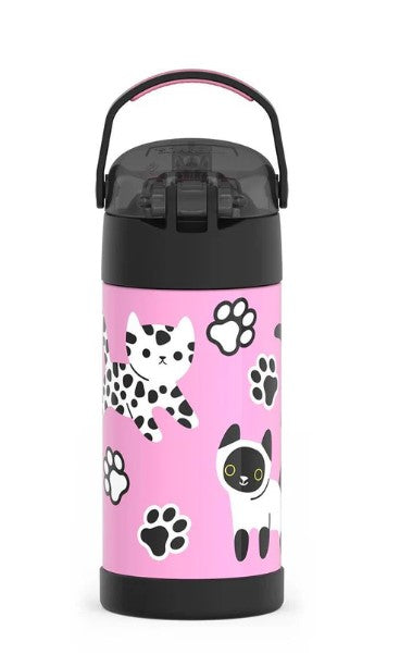 Thermos® FUNtainer® 12oz Kids Water Bottle – Kittens Pattern