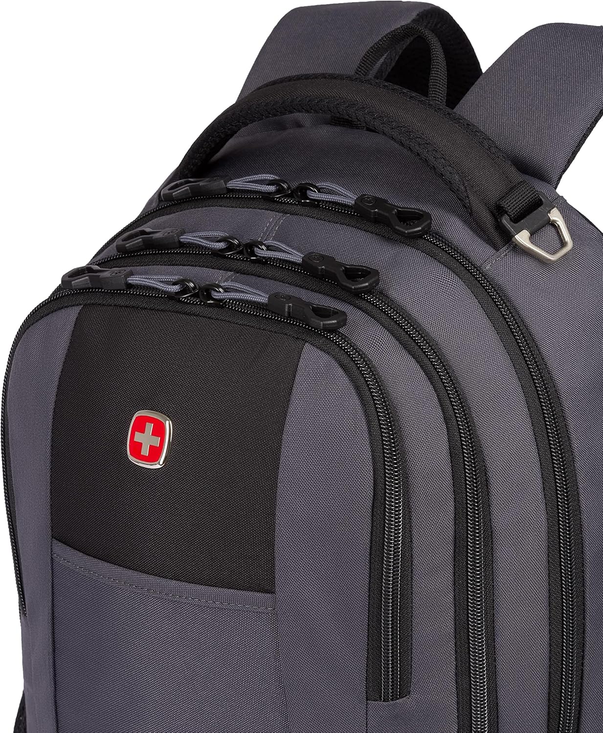 SwissGear Cecil 5505 Laptop Backpack, Dark Grey/Black, 18-Inch – Special Edition