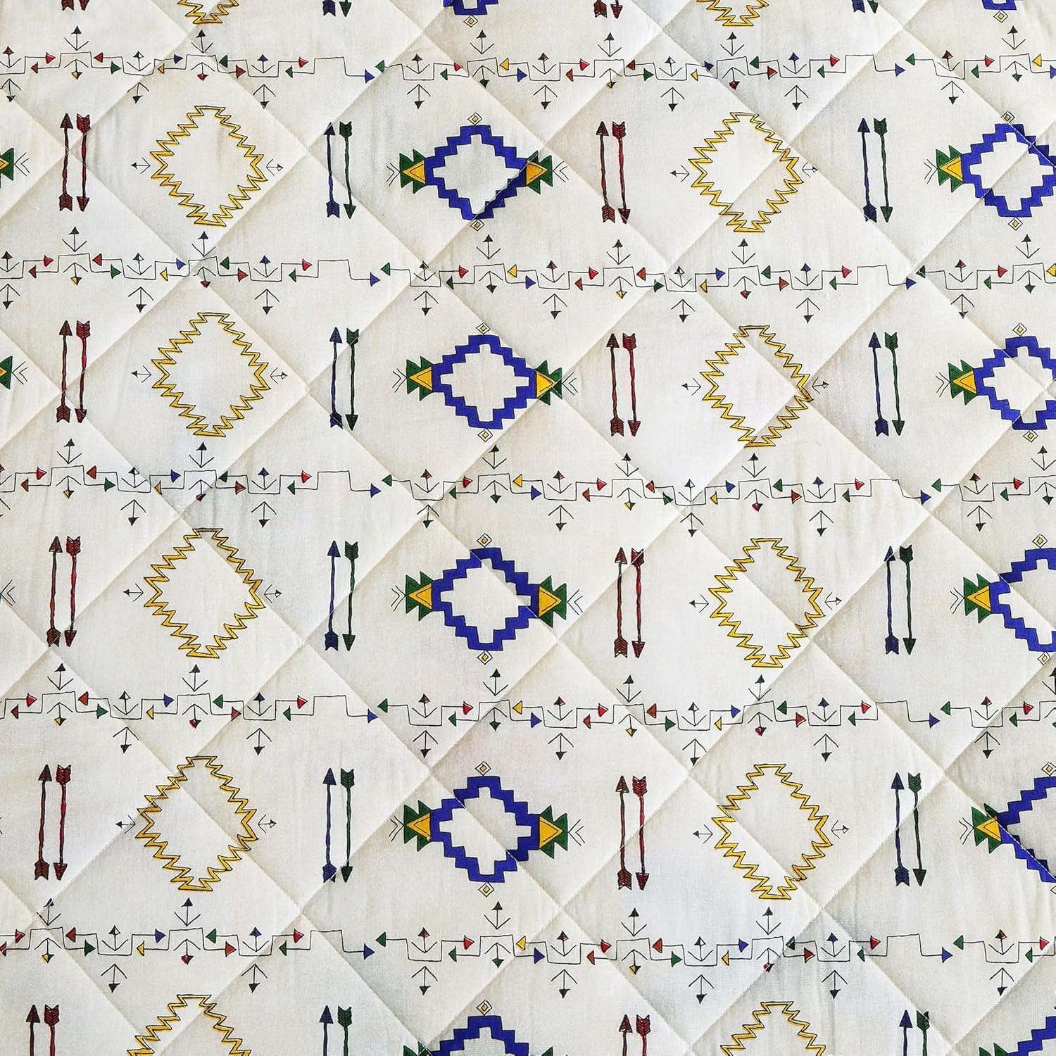 Wild Horses Reversible Twin Quilt Set – Southwestern Cotton Bedding