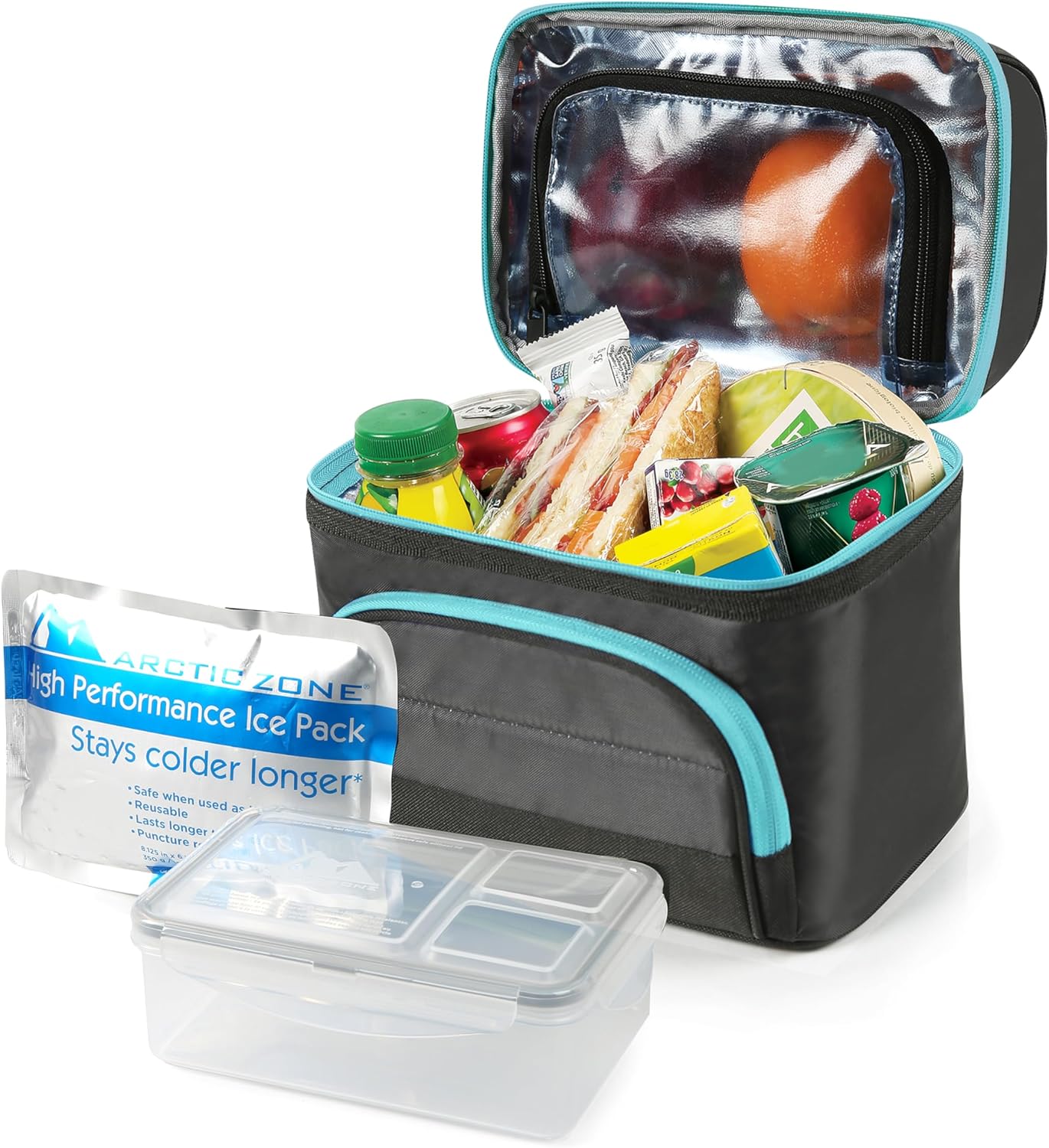 High-Performance Insulated Lunch Bucket – Dual Compartment with Leak-Proof Container & Ice Pack