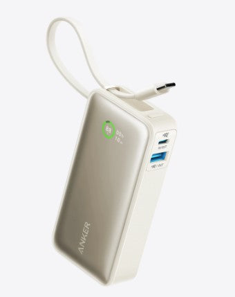Anker Nano Power Bank 30W – USB-C Cable & Fast Charging